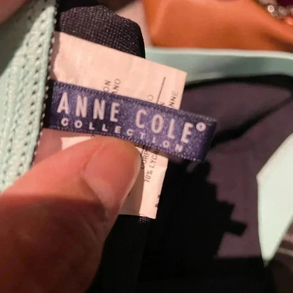 Anne Cole Swim Skirt Blue Grey Size  Medium - Picture 3 of 6